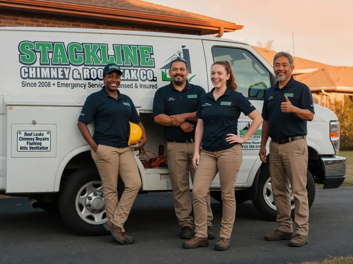 Chimney flashing repair company in Castleton, VA